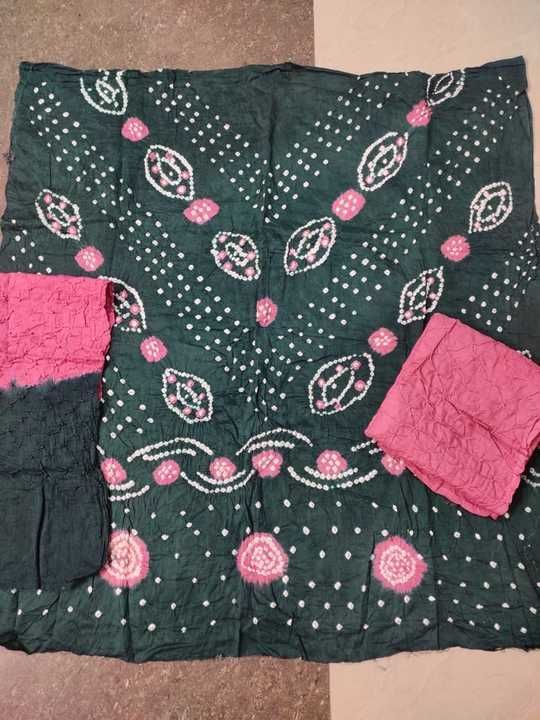 Cotton satin badhni dress uploaded by Aaliya collection on 3/13/2021