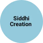 Business logo of Siddhi creation