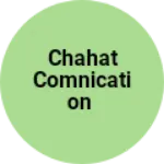 Business logo of Chahat comnication