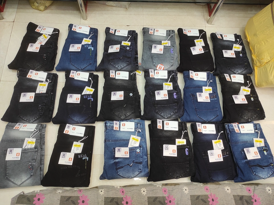 Cotton jeans  uploaded by Sakshi traders on 6/7/2023