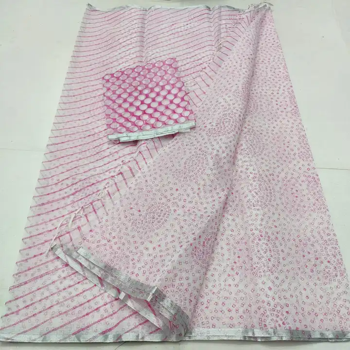 Hand block print saree  uploaded by Ansari Handloom on 6/7/2023