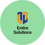 Business logo of Entire solutions