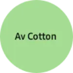 Business logo of Av cotton