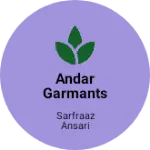 Business logo of Andar garmants
