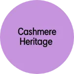 Business logo of Cashmere Heritage
