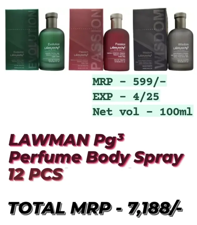 Lawman Perfume Body Spray uploaded by Chairana on 6/7/2023