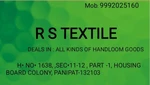 Business logo of R S TEXTILE 
