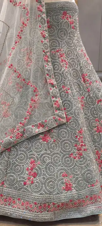 Fully leathered heavy embellish lehenga  uploaded by Rajgharanaacouture on 6/7/2023