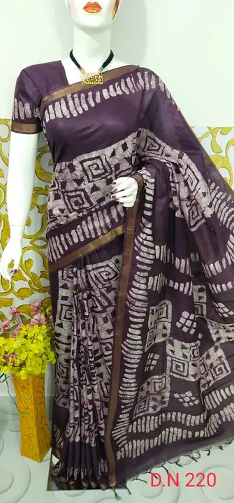 
Batik Print Saree

Fabric:- Katan Staple 

Sree Length . uploaded by silk  saree on 6/7/2023