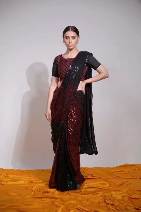 Party wear saree  uploaded by MERCHMELOW  on 6/7/2023