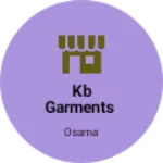 Business logo of KB Garments