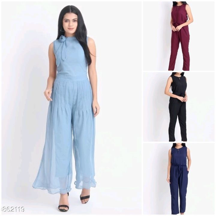 Comfy fashionista women jumpsuits  uploaded by Anii tiwari on 3/13/2021