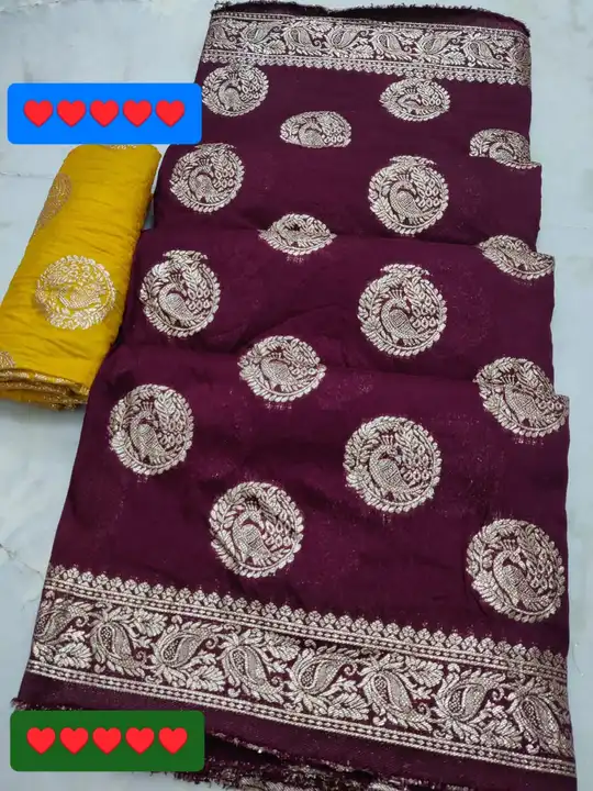 💖💖new Launching💖💖



🥰🥰big sele pure Dhola silk with beautiful rose 🌹 zari waiving saree🥰🥰c uploaded by Gotapatti manufacturer on 6/7/2023