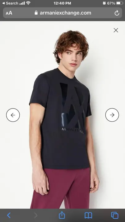 Armani Exchange  uploaded by business on 6/7/2023