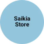 Business logo of Saikia store