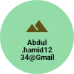 Business logo of abdul.hamid1234@gmail.com
