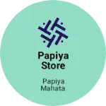 Business logo of Papiya store