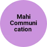 Business logo of Mahi communication