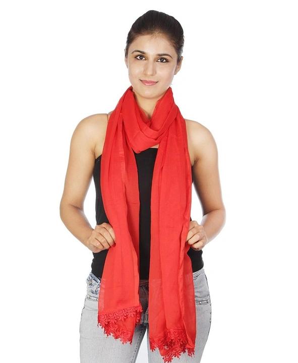 Cotton Plain Scarf  uploaded by FASHION MART on 6/8/2023