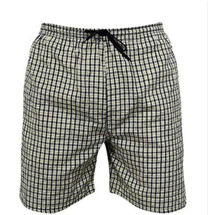Men's Checkered Boxer(Yellow) uploaded by Garment Shop on 5/30/2024