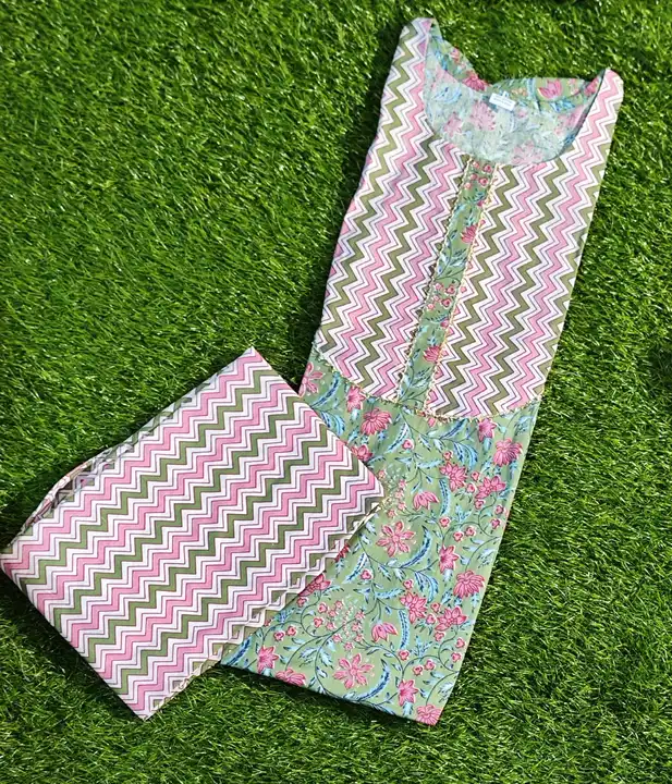 Kurti pant sets sizes m to xxl  uploaded by business on 6/8/2023