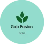Business logo of GAB fasion