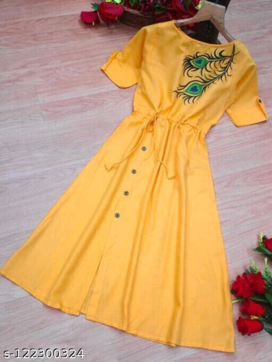 Feather kurti uploaded by business on 6/8/2023