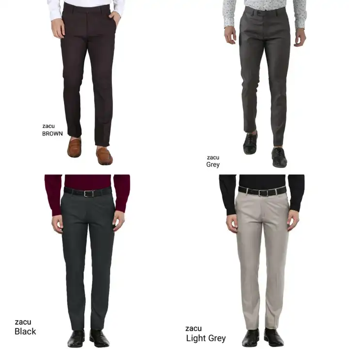 Slim-fit Trousers/Cod Available/ Starting Range  uploaded by Hindustan Trading Company on 6/8/2023