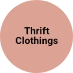 Business logo of Thrift clothings