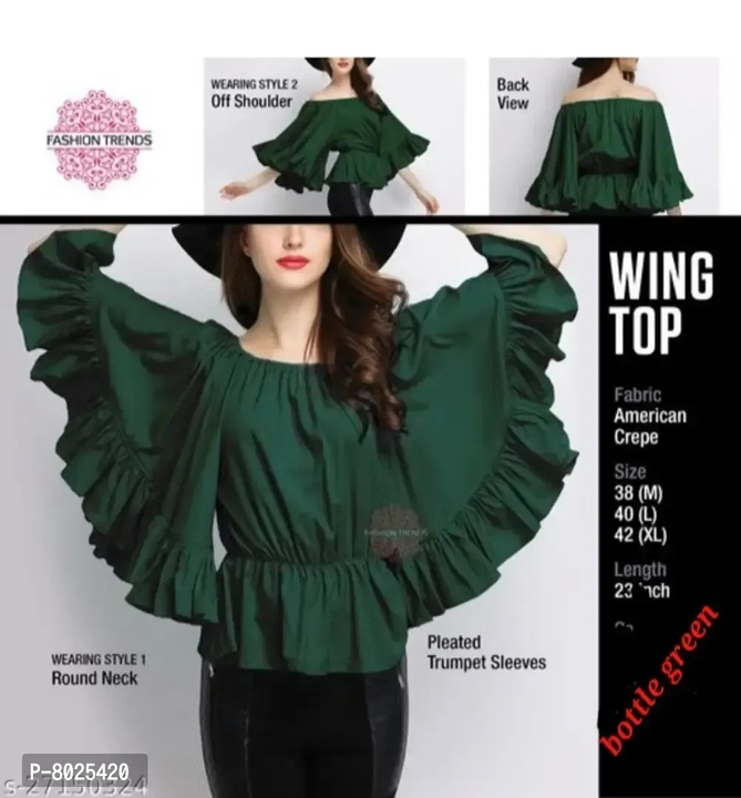 


Women wing Top  uploaded by RN.FASHION on 6/8/2023