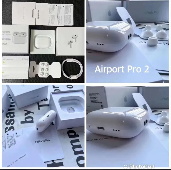 Post image USA 🇺🇸  Airpods pro 2 with sound VOLUME WORKING 💪..
Genuine quality 👌 
Piece by Piece check Guarantee💯