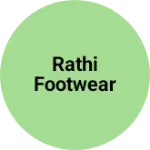 Business logo of Rathi footwear