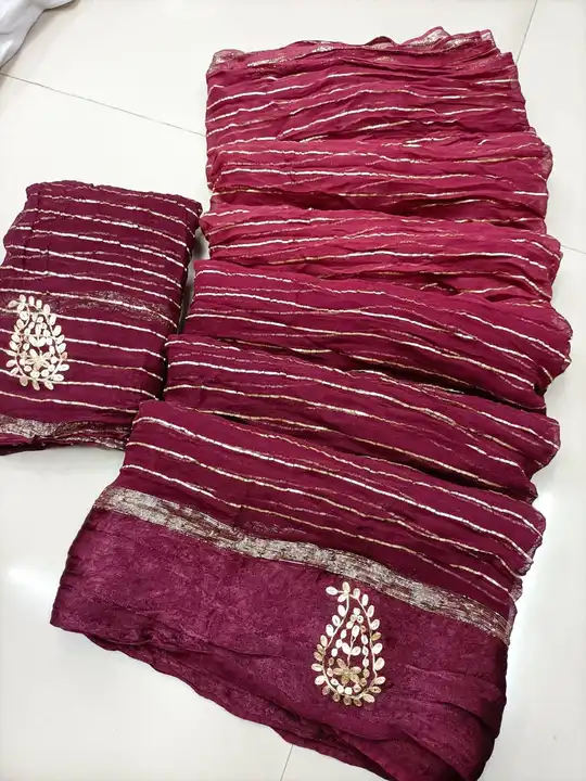 Product uploaded by Jaipuri wholesale gotta patti kurtis nd sarees on 6/8/2023