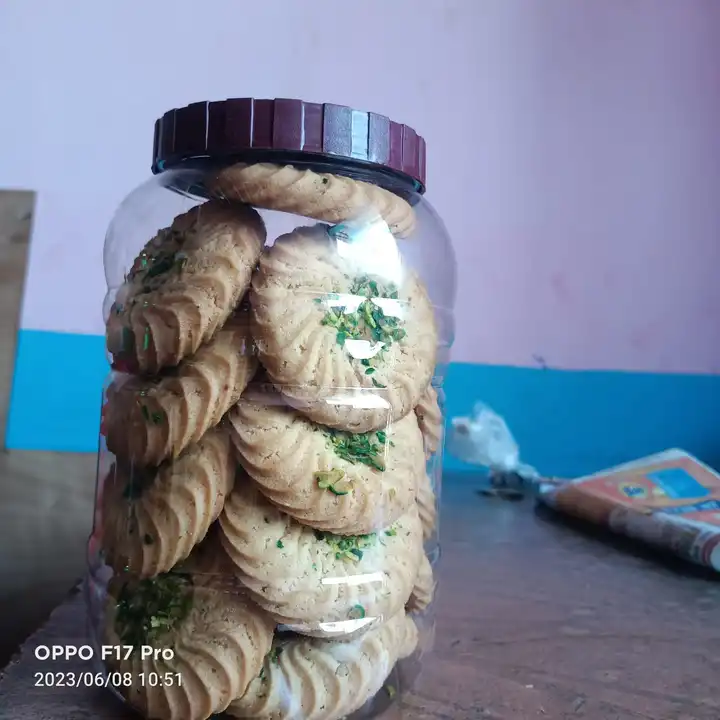 Pista badam cookies uploaded by Pihu Food Products on 6/8/2023
