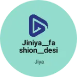 Business logo of Jiniya__fashion__designer