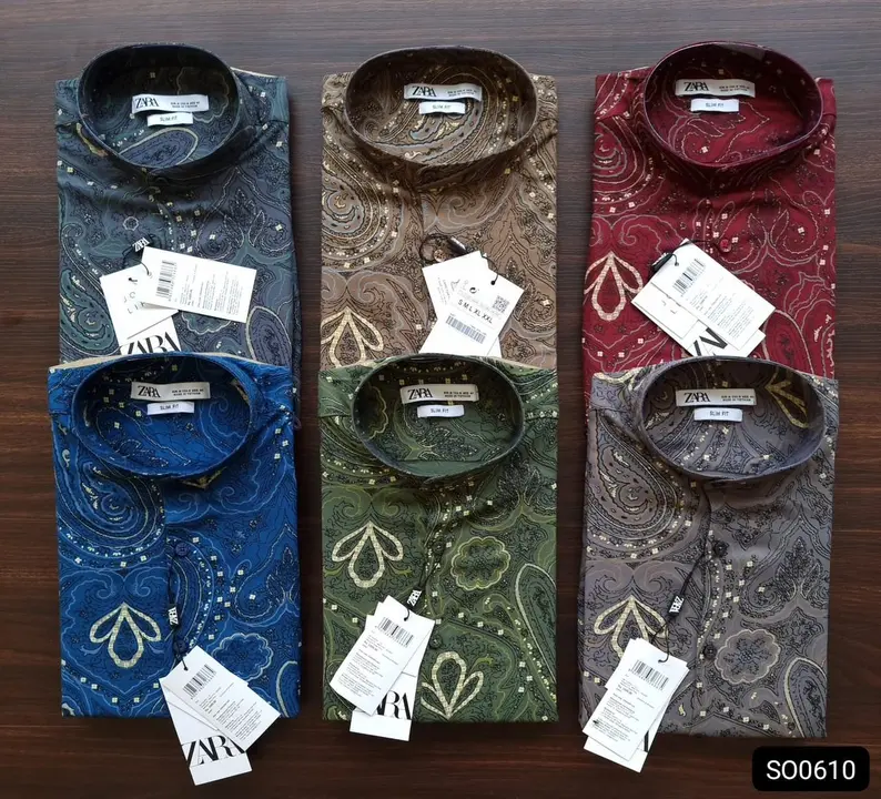 Zara Chinese collar uploaded by AM ENTERPRISES on 6/8/2023