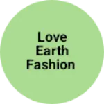 Business logo of Love earth fashion