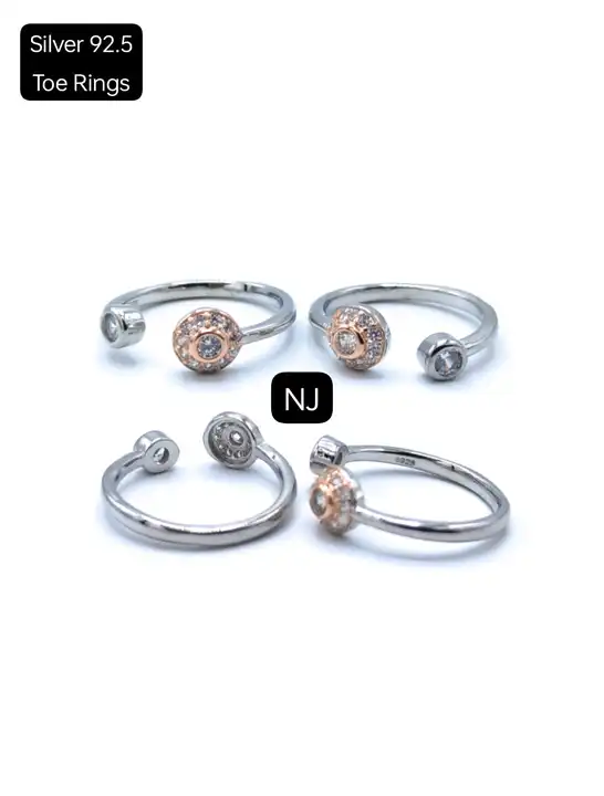 Toe Rings uploaded by NAKSH JEWELS on 6/8/2023