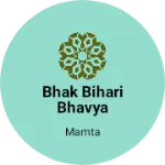 Business logo of Bhak Bihari Bhavya callection based out of South West Delhi