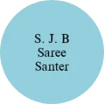 Business logo of S. J. B saree santer