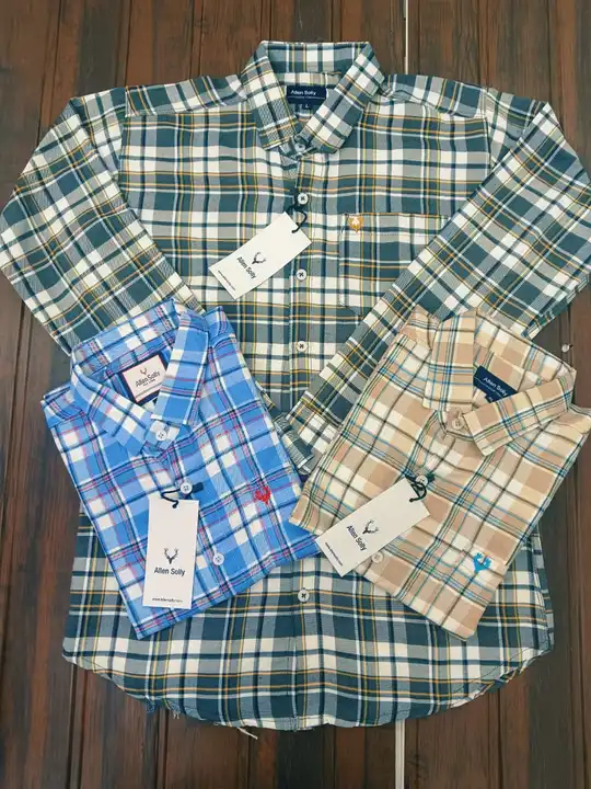 Check shirt twill cotton  uploaded by Patel knitwear on 6/8/2023