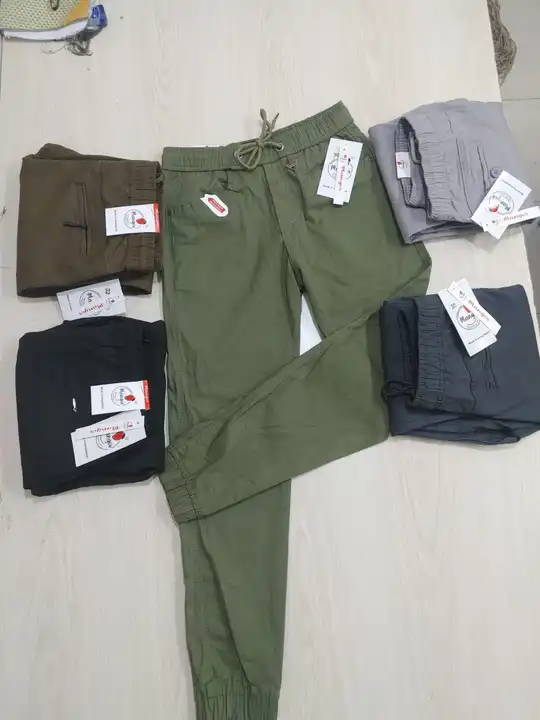 Men's cotton jogeers (size - 28 to 34) uploaded by Diya Textile on 6/8/2023