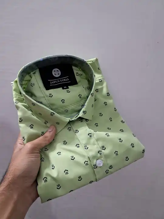 Cotton shirt uploaded by Jaipur doria on 6/8/2023