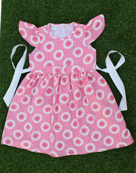 Kids frock uploaded by Anami exim Pvt Ltd on 6/8/2023