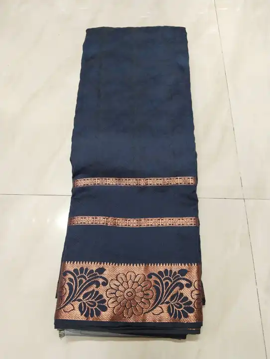 Ellampillai Art silks  sarees/ fancy border uploaded by Amman Textile on 6/8/2023