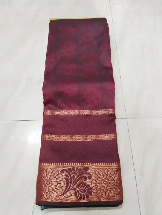 Ellampillai Art silks  sarees/ fancy border uploaded by Amman Textile on 6/8/2023