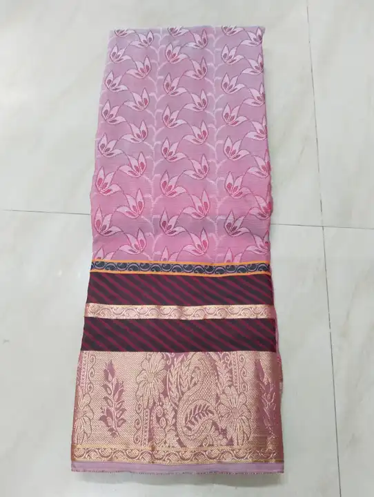 Ellampillai Art silks  sarees/ fancy border uploaded by business on 6/8/2023