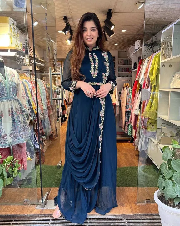 LC 951

♥️ PRESENTING NEW DESIGNER  EMBROIDERED ANARKALI GOWN ♥️

♥️ GOOD QUALITY EMBROIDERED GEORGE uploaded by A2z collection on 6/8/2023