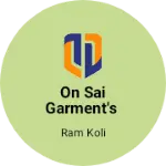 Business logo of On sai garment's