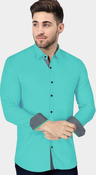 Men Solid Casual  Shirt uploaded by AYOG COLLECTION on 6/8/2023